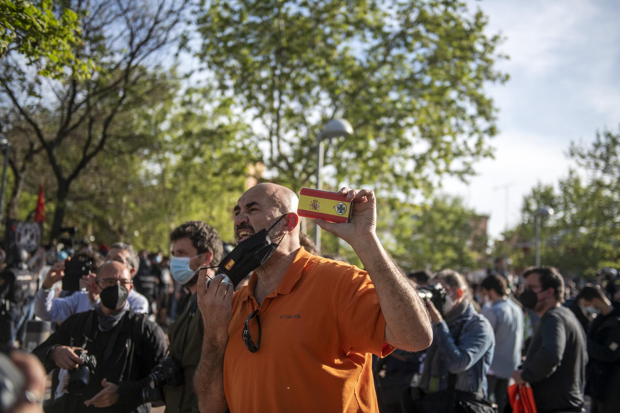 Mitín de Vox en Vallecas y carga policial - 5